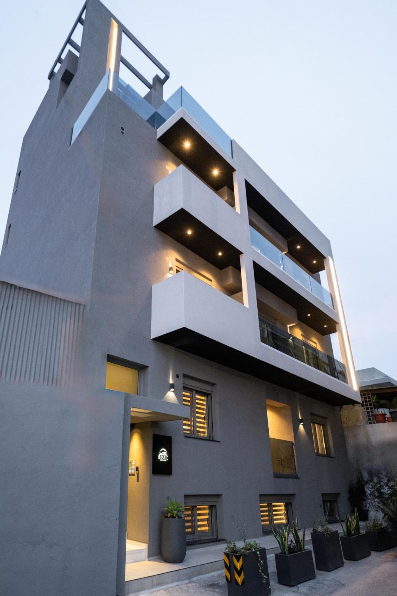 Mosaic Urban Living Apartment Heraklion  Luaran gambar