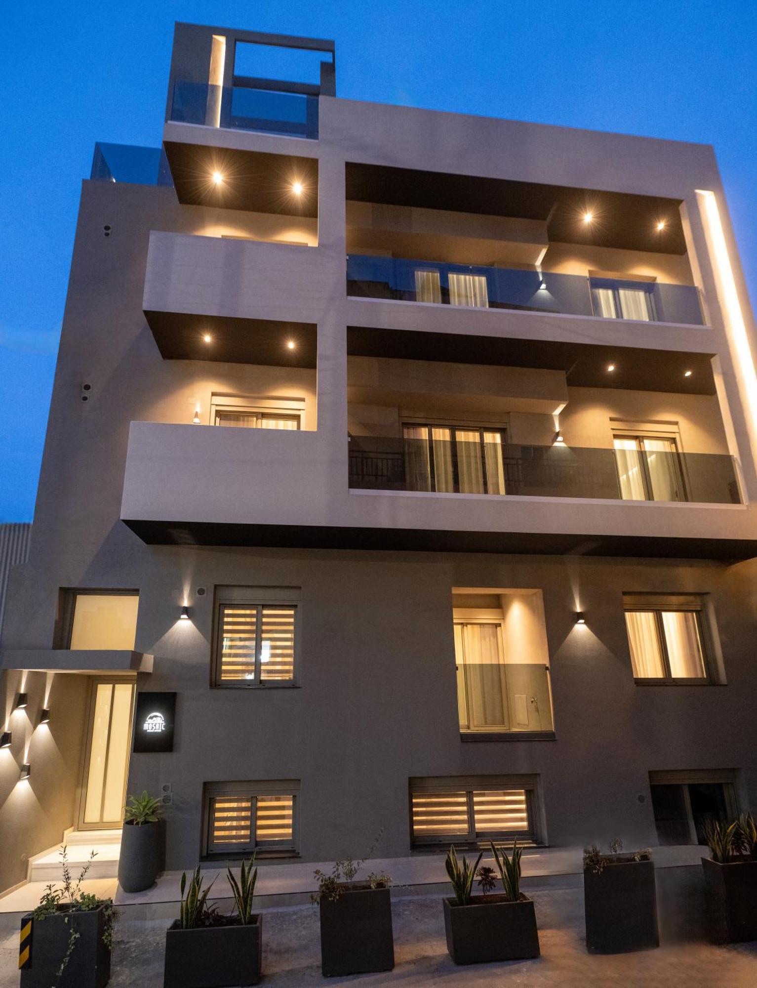 Mosaic Urban Living Apartment Heraklion  Luaran gambar